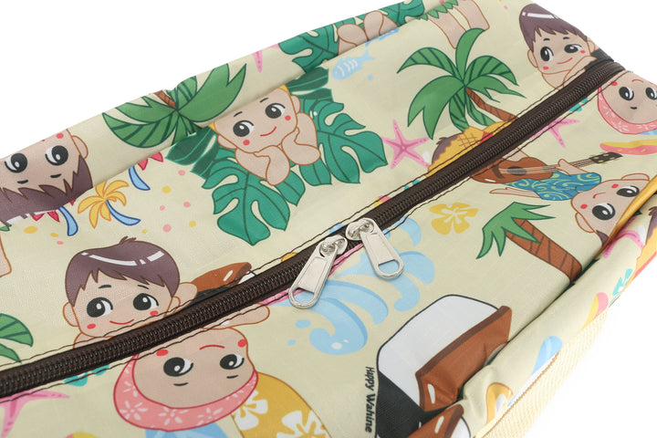 Foldable Duffle Bag Sophie Aloha Angels Yellow