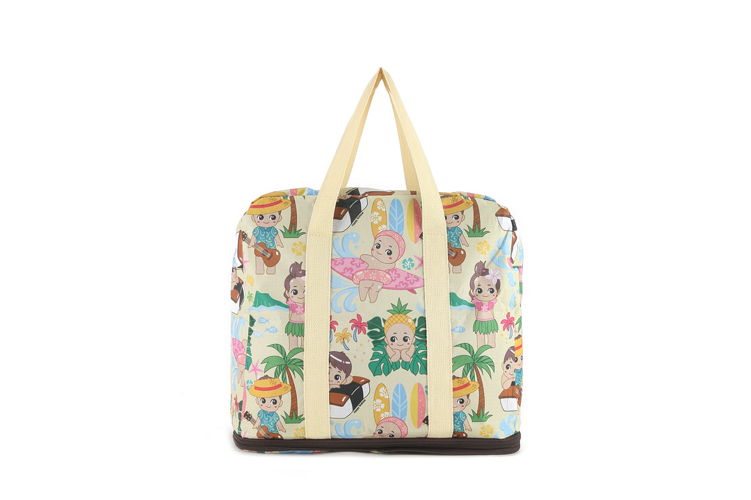 Foldable Duffle Bag Sophie Aloha Angels Yellow