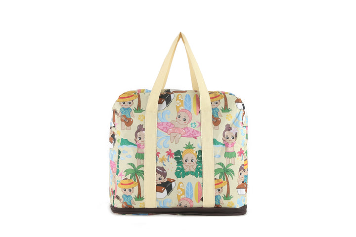 Foldable Duffle Bag Sophie Aloha Angels Yellow