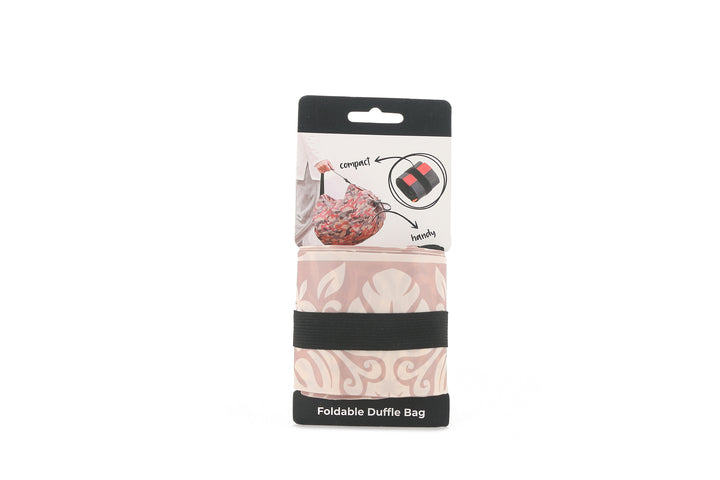 Foldable Bag Jazmine Quilt Beige