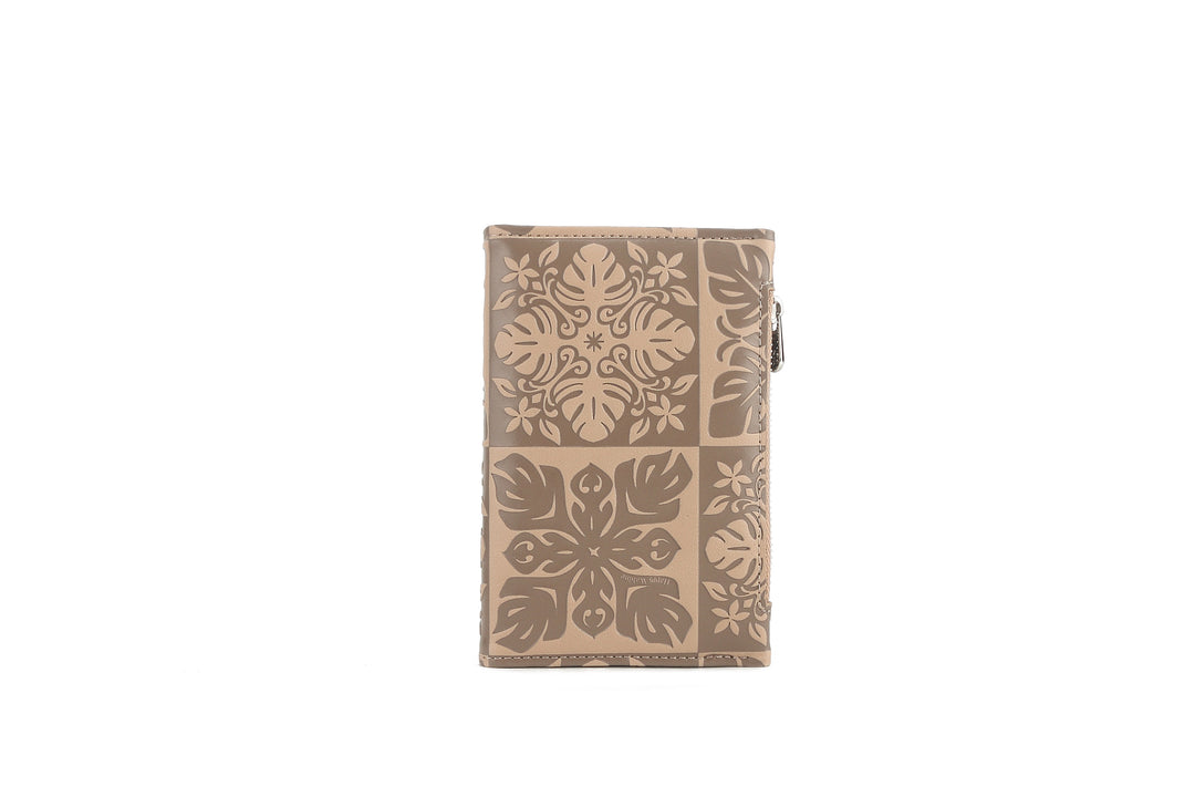 Wallet Joanne Quilt Embossed Beige