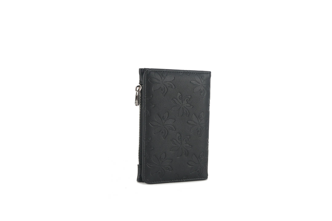 Wallet Joanne Tiare Embossed Black
