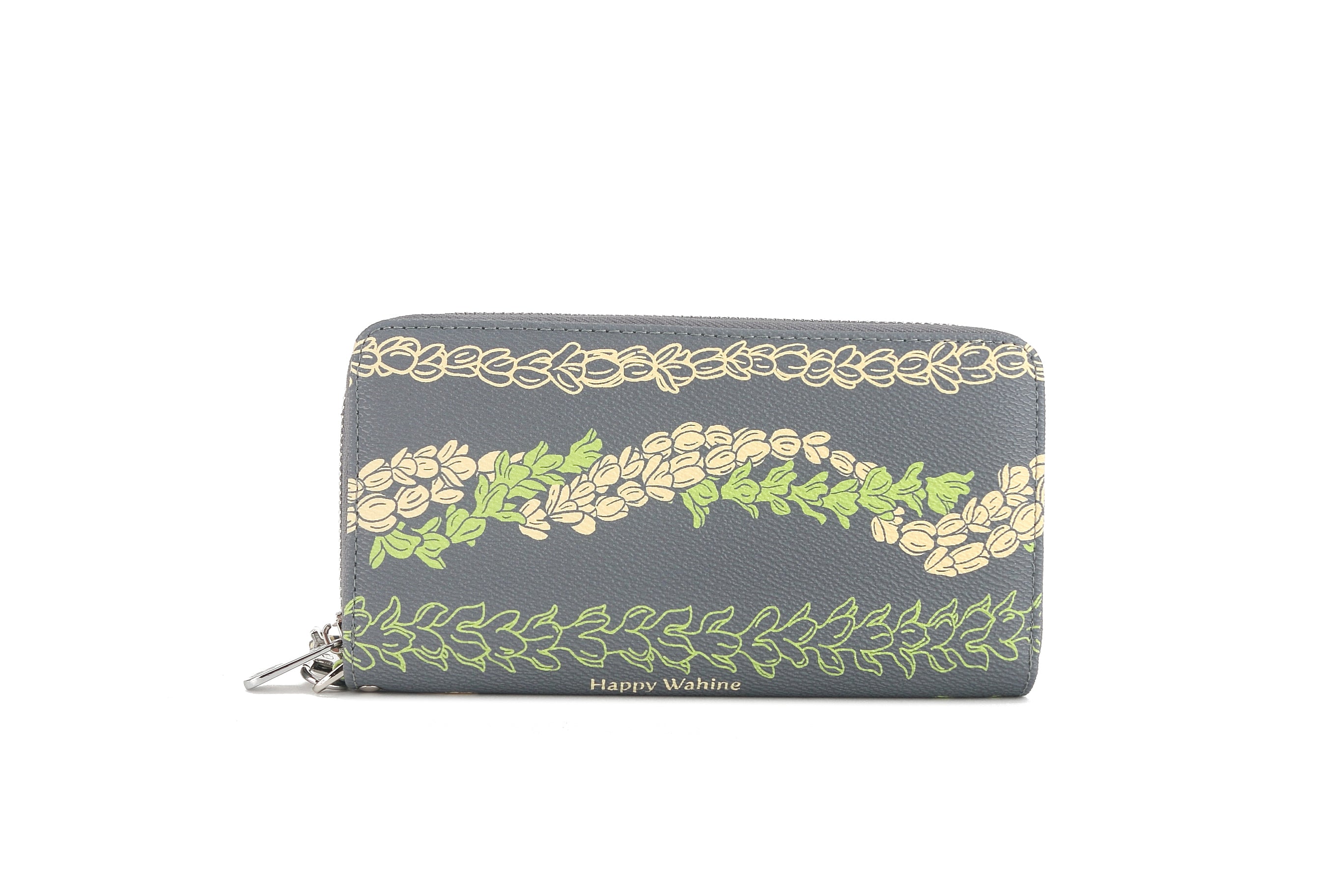 Wallet Kaylee Pakalana Grey – Happy Wahine