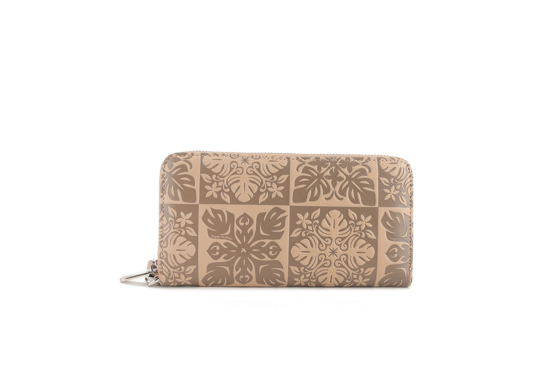 Wallet Kaylee Quilt Embossed Beige