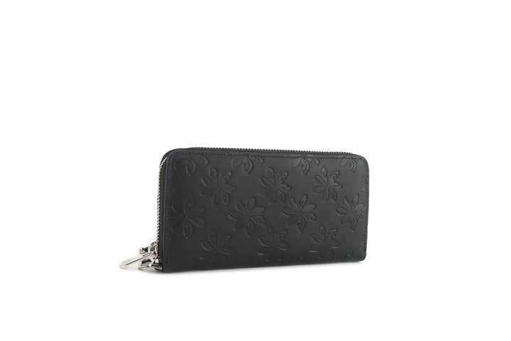 Wallet Kaylee Tiare Embossed Black