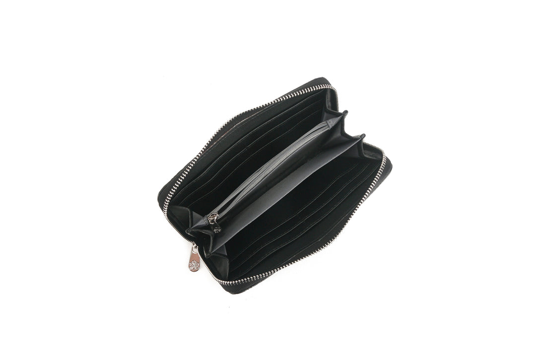 Wallet Kaylee Tiare Infinity Embossed Black