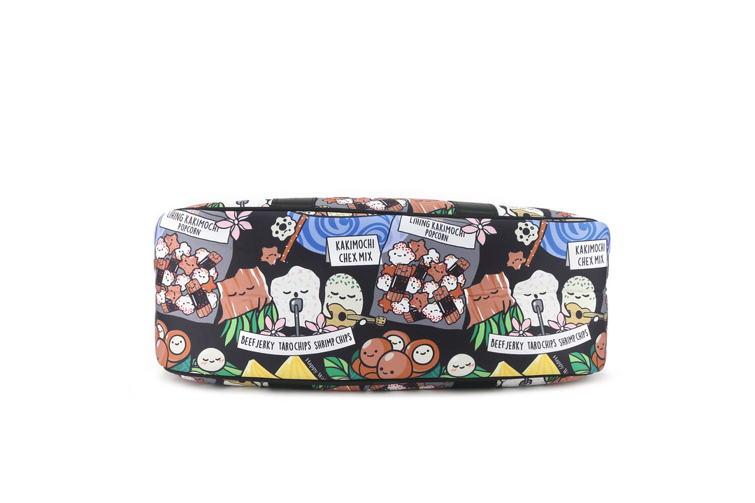 Gym Bag Local Snacks Black