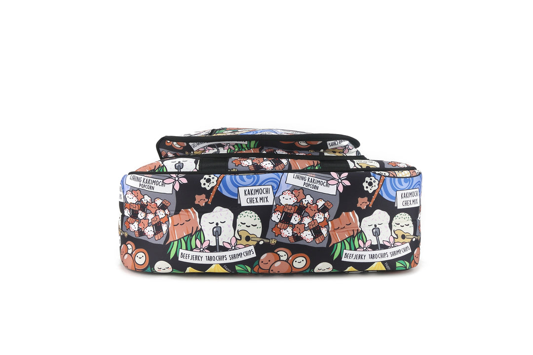 Pickle Ball Bag Local Snacks Black