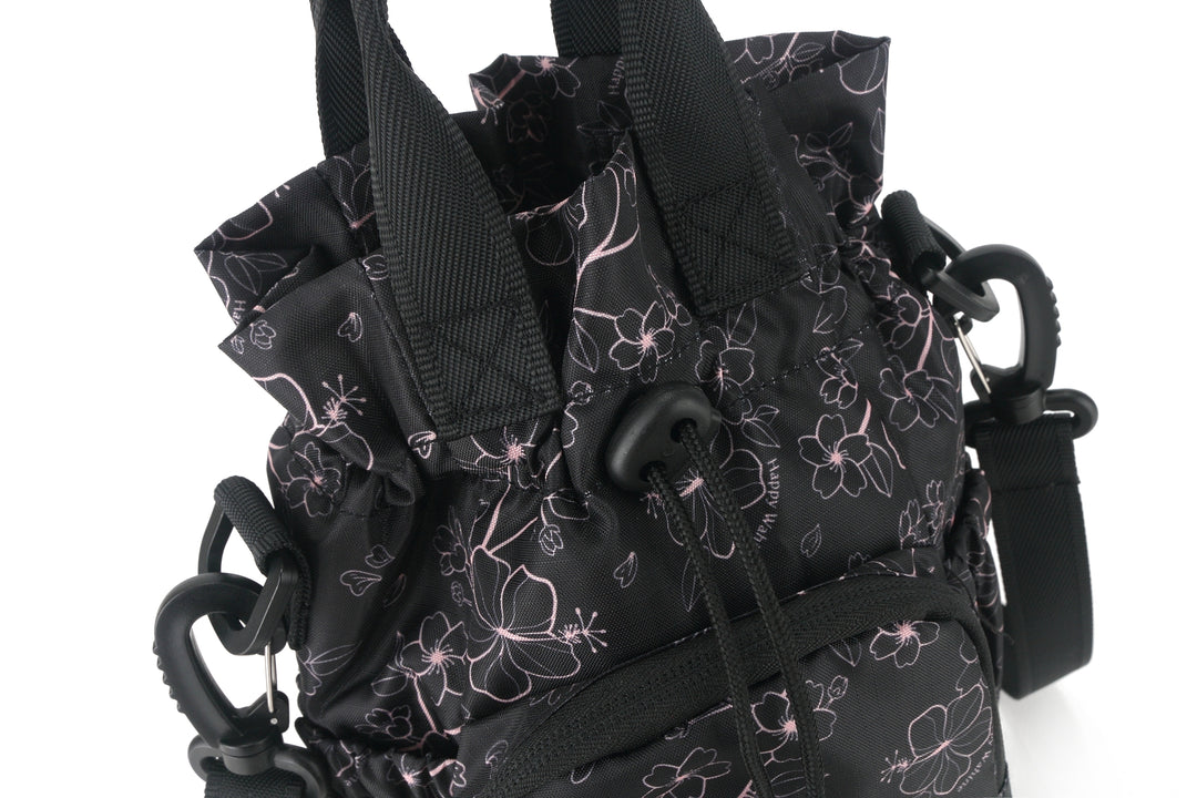 Water Bottle Holder Jannete Sakura Black