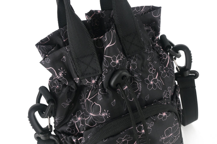 Water Bottle Holder Jannete Sakura Black