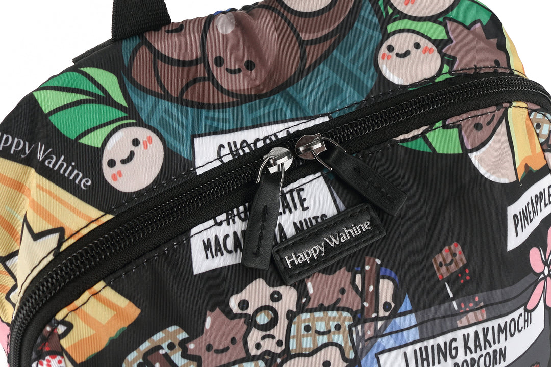 Backpack Kelly Local Snacks Black