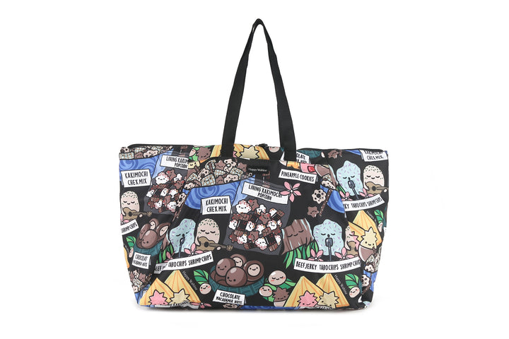 Tote Tomoko Local Snacks Black