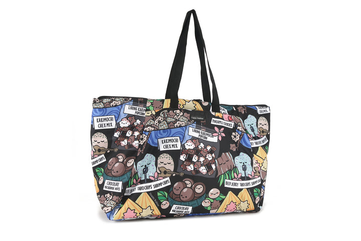 Tote Tomoko Local Snacks Black