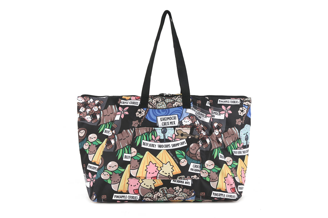 Tote Tomoko Local Snacks Black