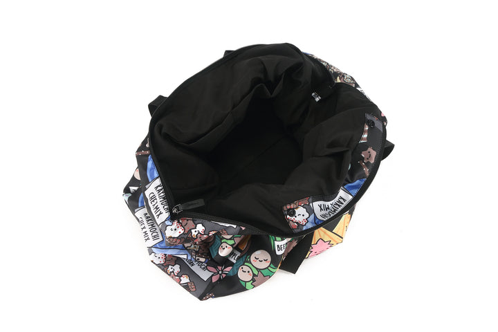 Tote Tomoko Local Snacks Black