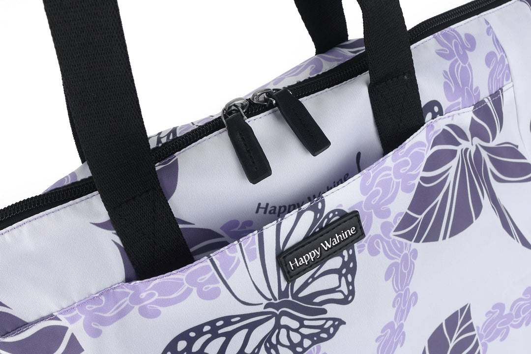 Tote Tomoko Crownflower Purple