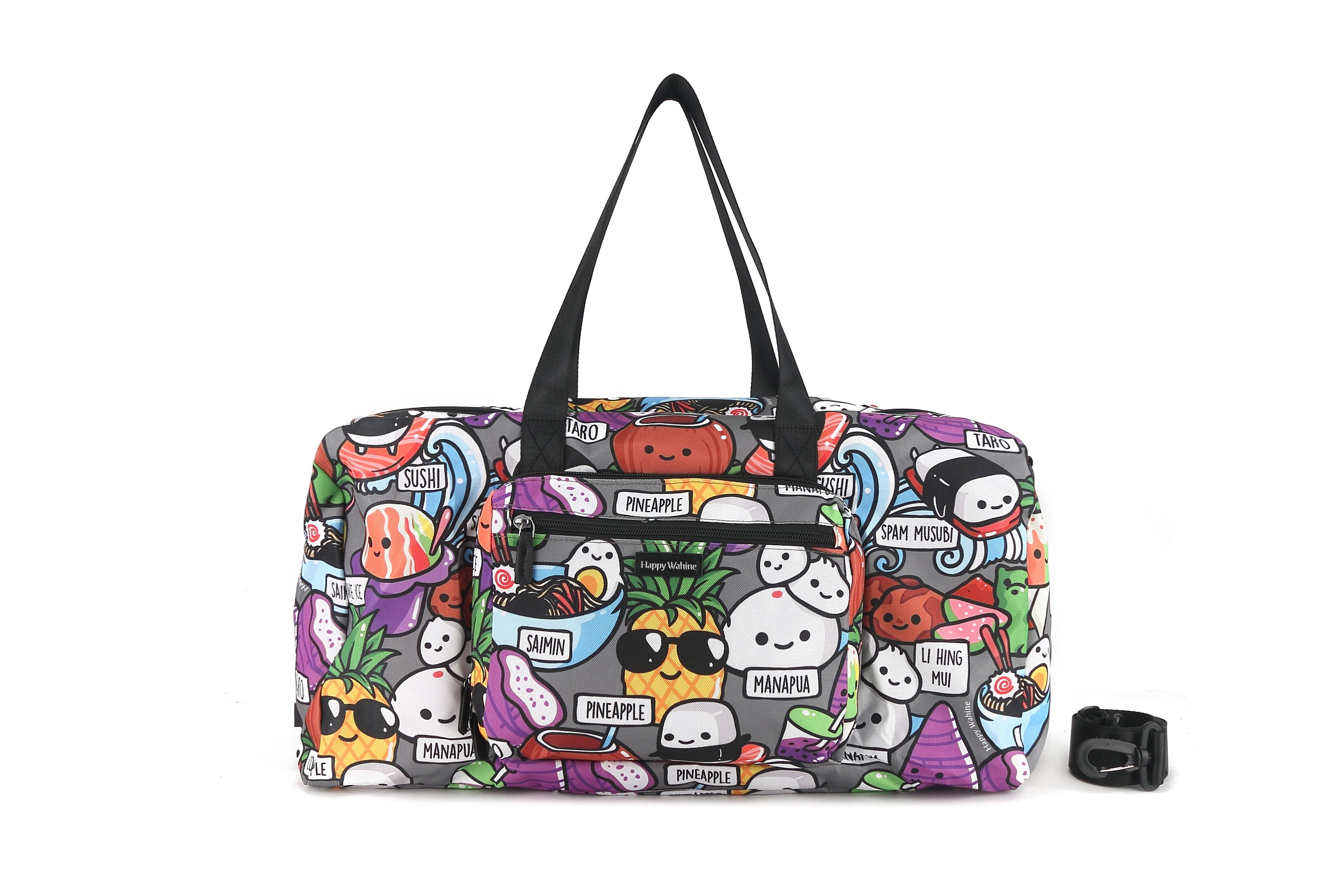 Duffle Bag Stephanie Craving Hawaii Grey – Happy Wahine