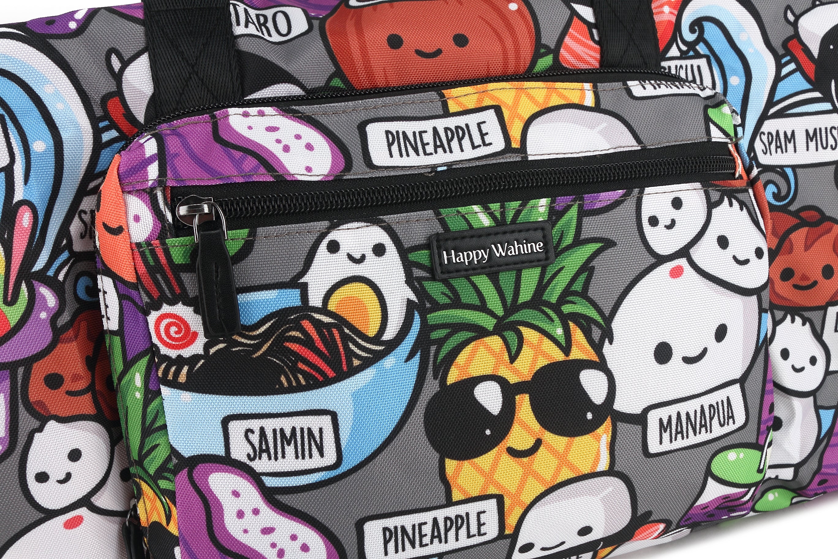 Duffle Bag Stephanie Craving Hawaii Grey – Happy Wahine