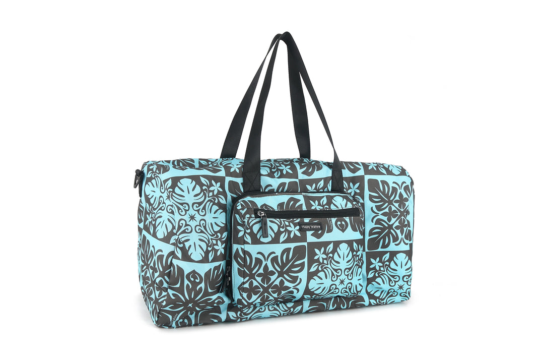 Duffle Bag Stephanie Quilt Blue