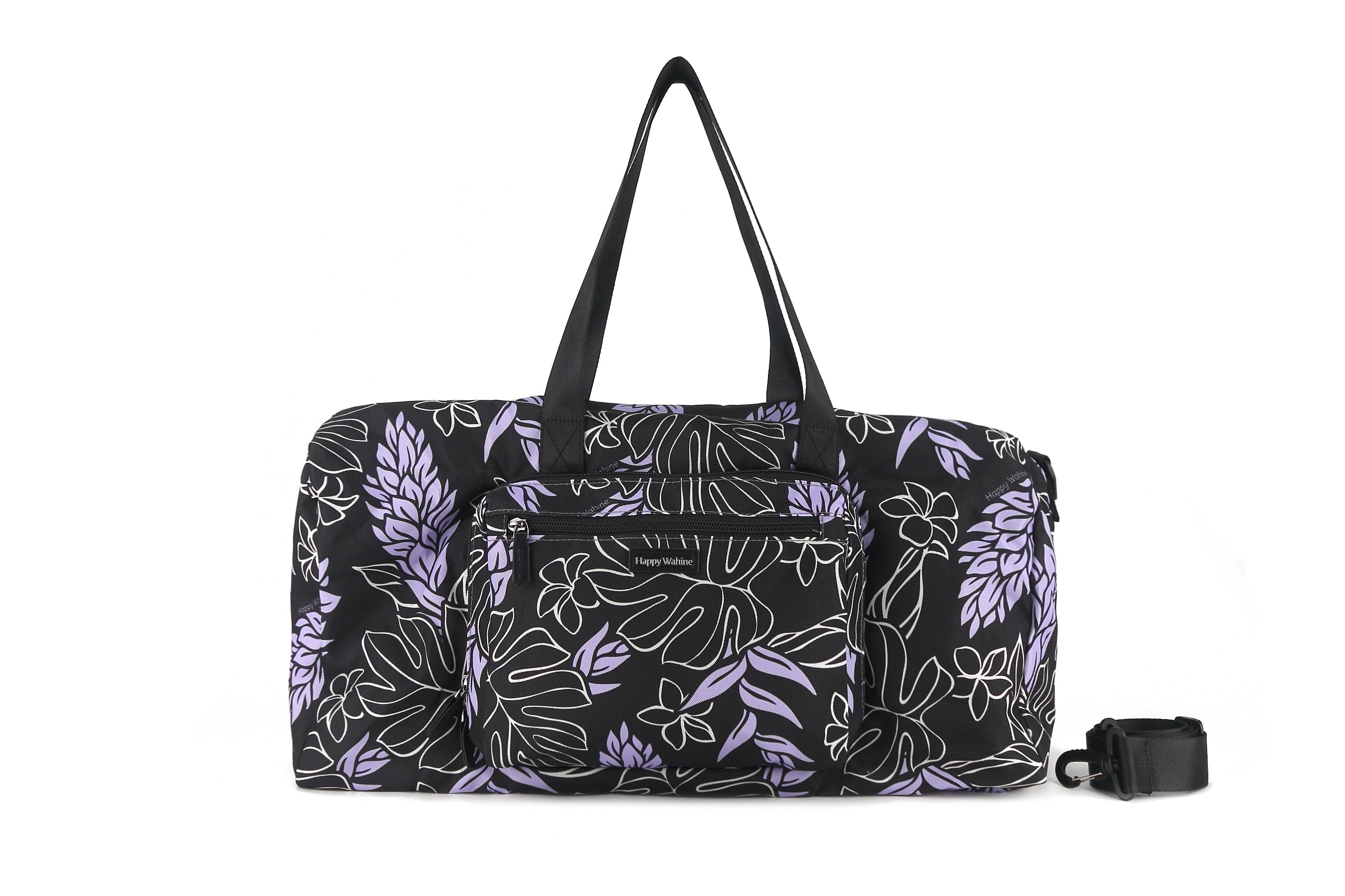 Duffle Bag Stephanie Ginger Black – Happy Wahine
