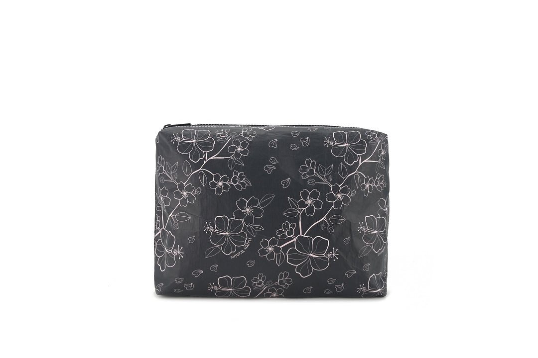 Wai Wai Pouch Medium Sakura Black