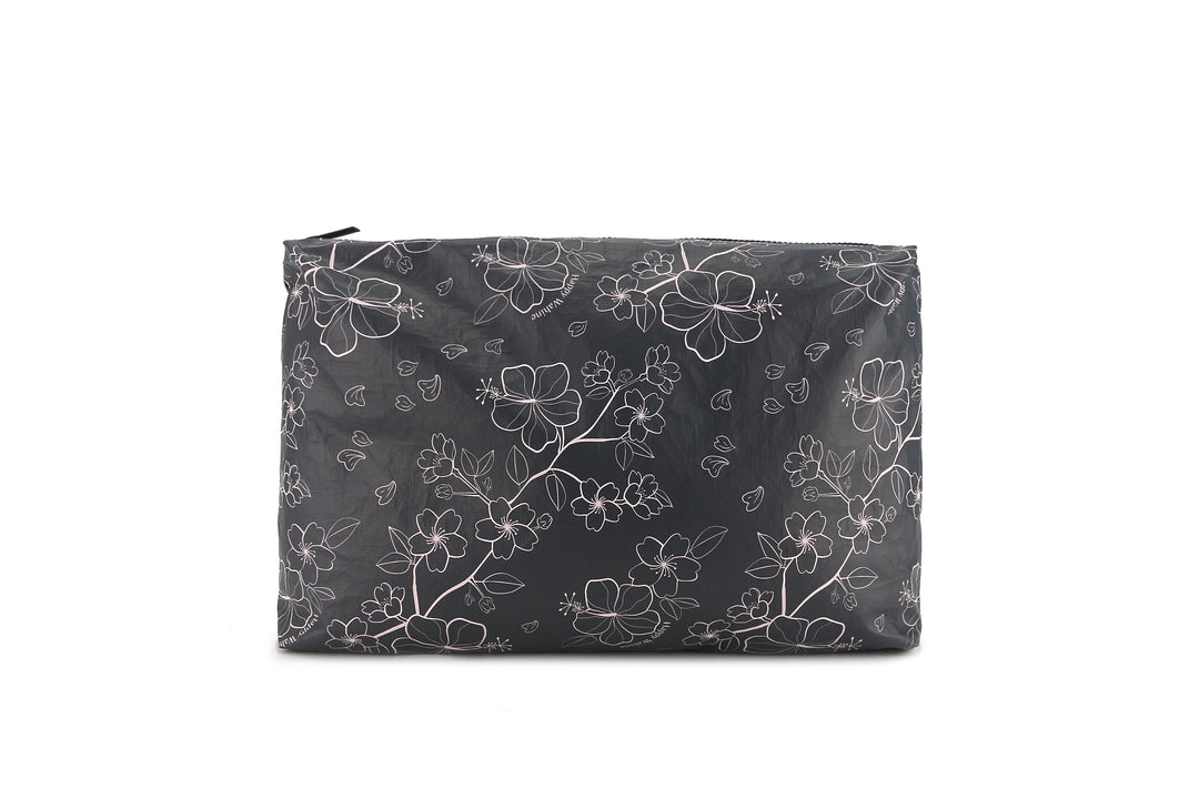 Wai Wai Pouch Large Sakura Black