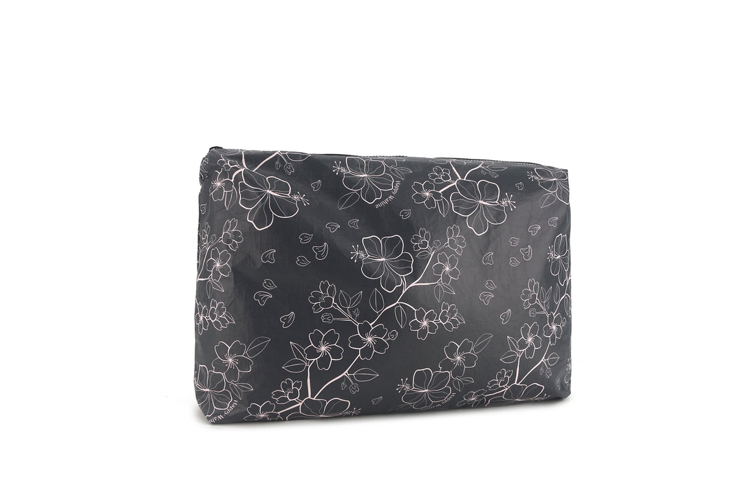 Wai Wai Pouch Large Sakura Black