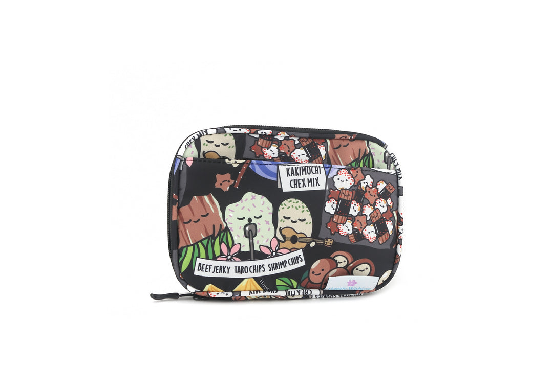 Tech Organizer Local Snacks Black