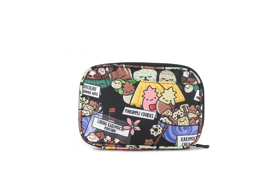 Tech Organizer Local Snacks Black