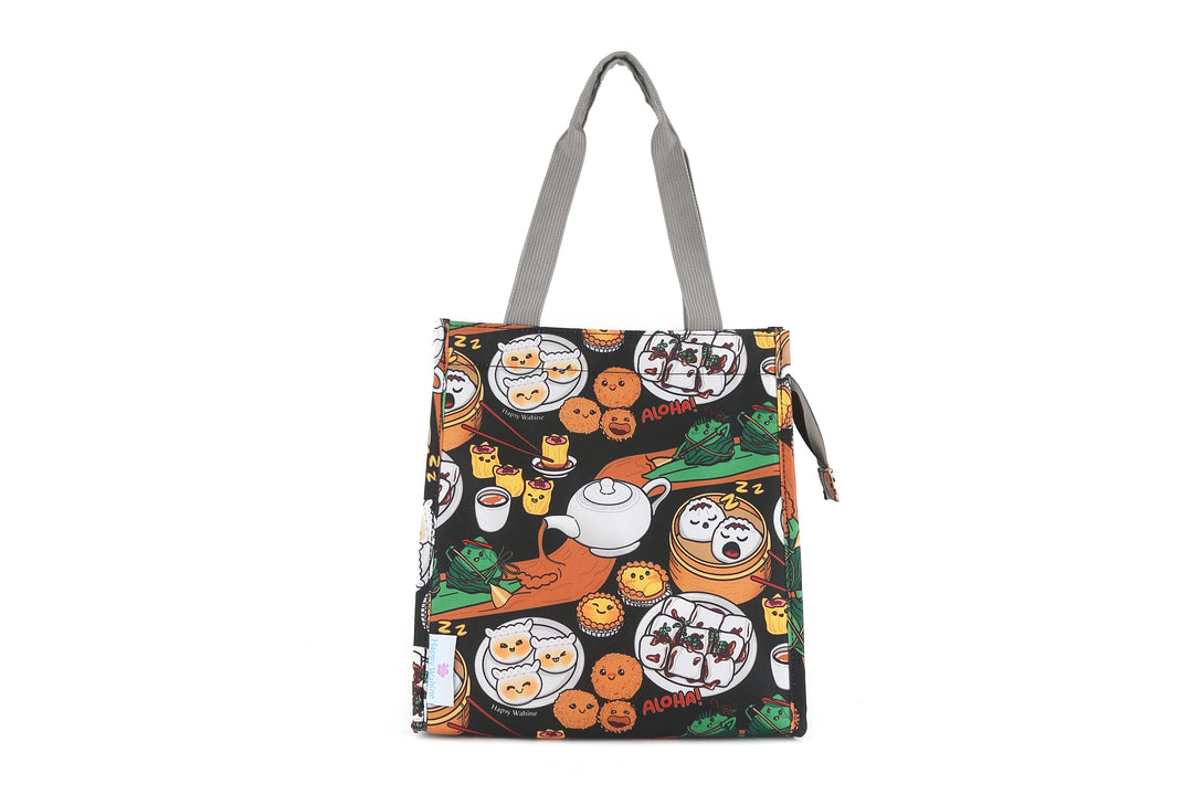 Lunch Tote Insulated Small Dim Sum Grey