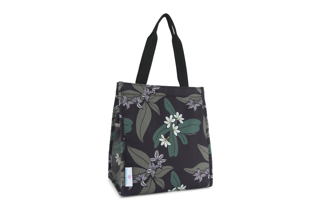 Lunch Tote Insulated Small Naupaka Grey