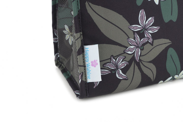Lunch Tote Insulated Small Naupaka Grey