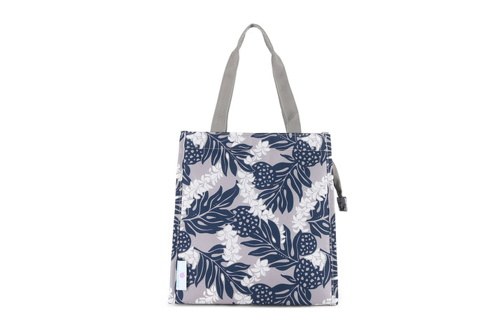 Lunch Tote Insulated Small Ulu Lei Blue
