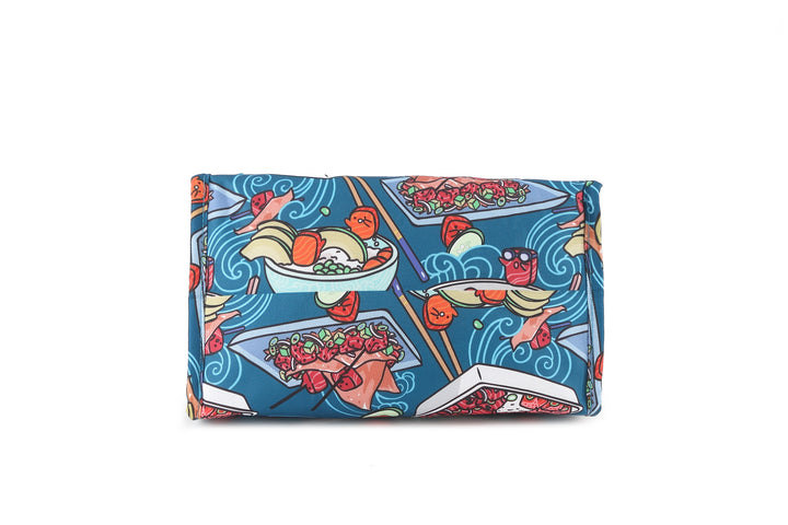 Lunch Tote Insulated Small Poke Competition Blue