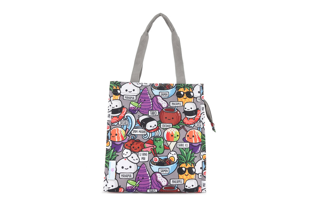 Lunch Tote Insulated Small Craving Hawaii Grey