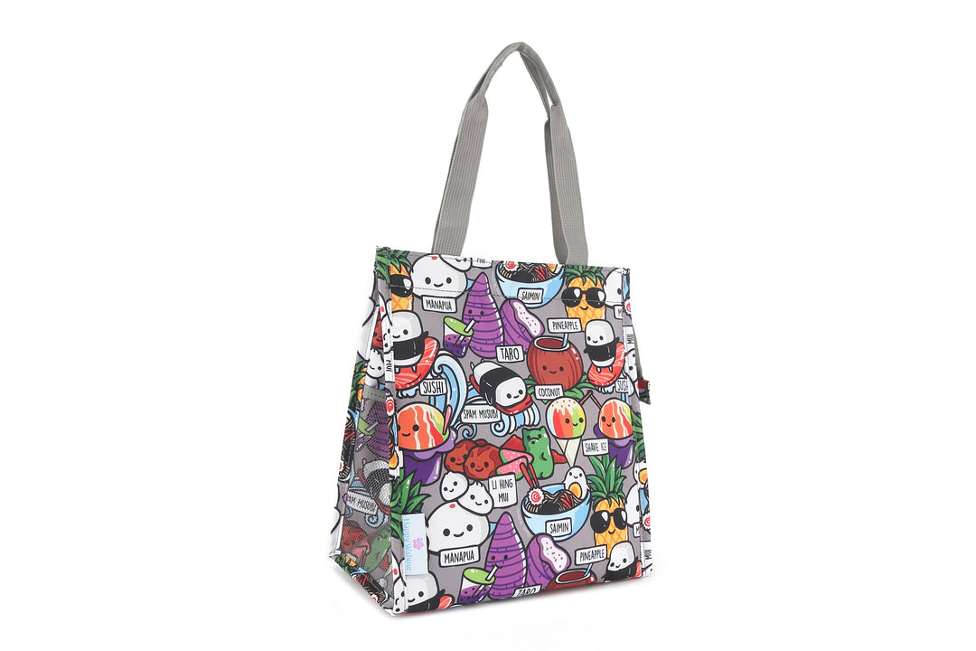 Lunch Tote Insulated Small Craving Hawaii Grey