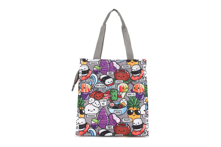 Lunch Tote Insulated Small Craving Hawaii Grey