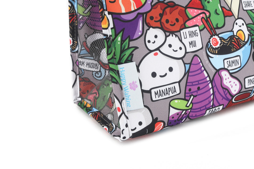 Lunch Tote Insulated Small Craving Hawaii Grey