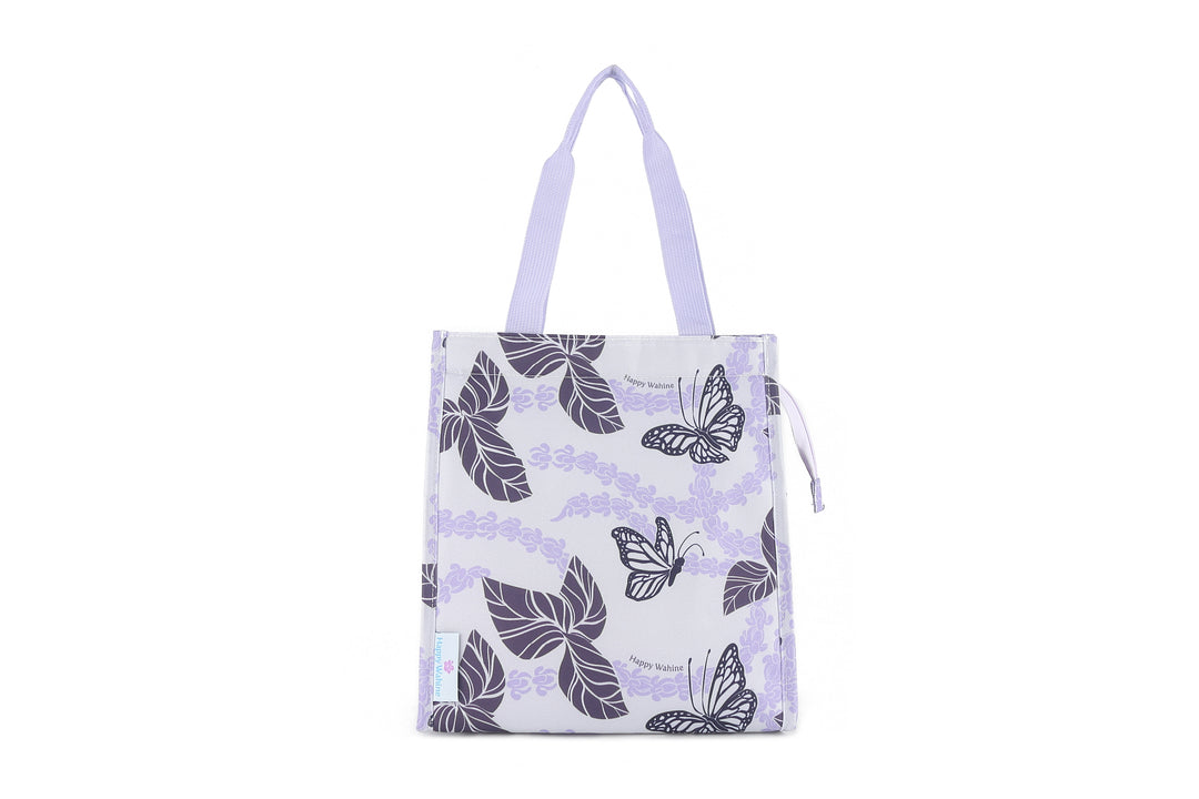 Lunch Tote Insulated Small Crownflower Purple