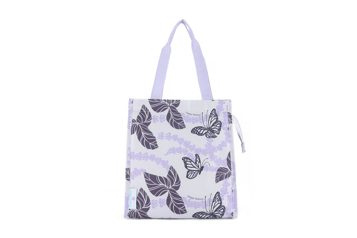 Lunch Tote Insulated Small Crownflower Purple