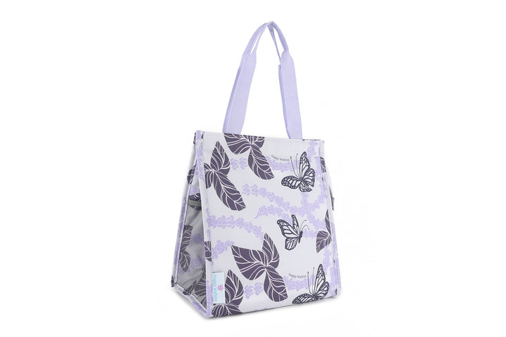 Lunch Tote Insulated Small Crownflower Purple