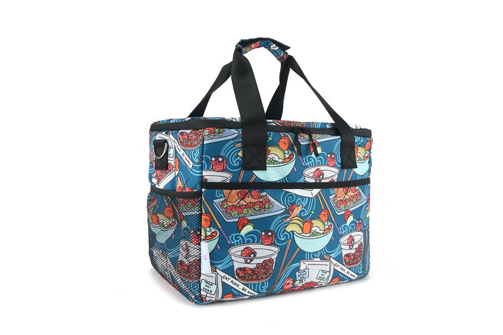 Cooler Tote Large Poke Competition Blue