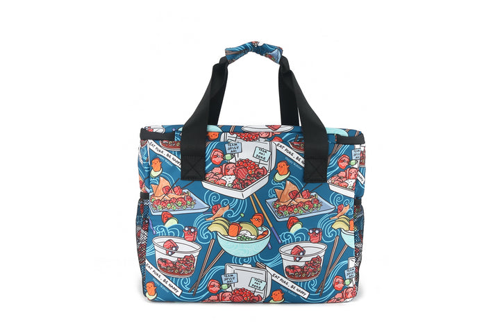 Cooler Tote Large Poke Competition Blue