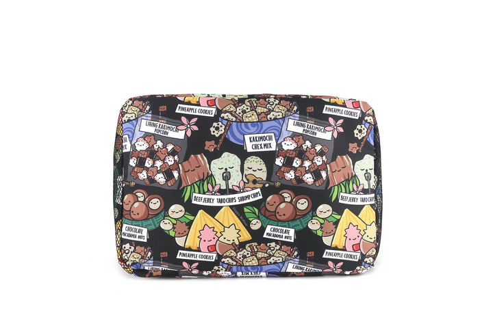 Cooler Tote Large Local Snacks Black