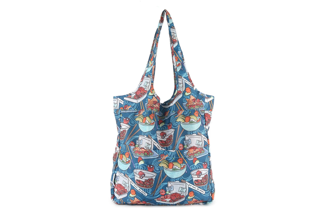 Foldable Bag Jacqueline Poke Competition Blue