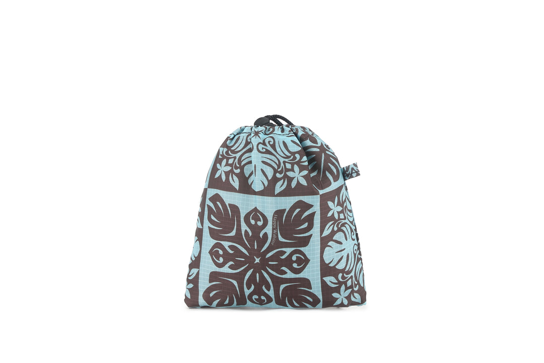 Foldable Bag Jacqueline Quilt Teal