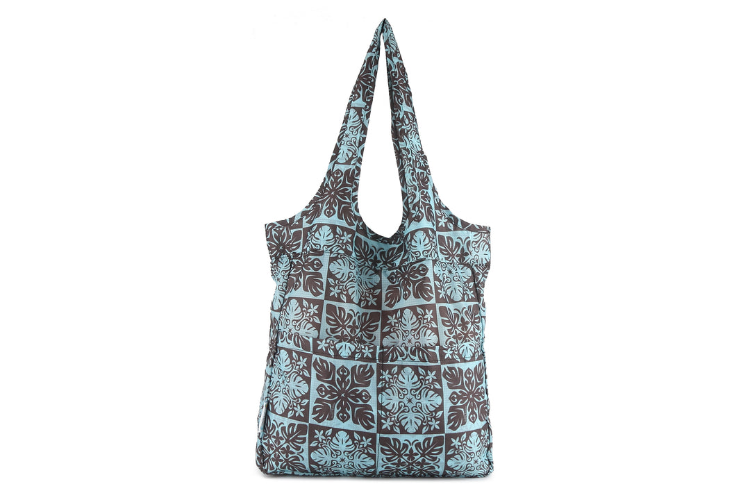 Foldable Bag Jacqueline Quilt Teal