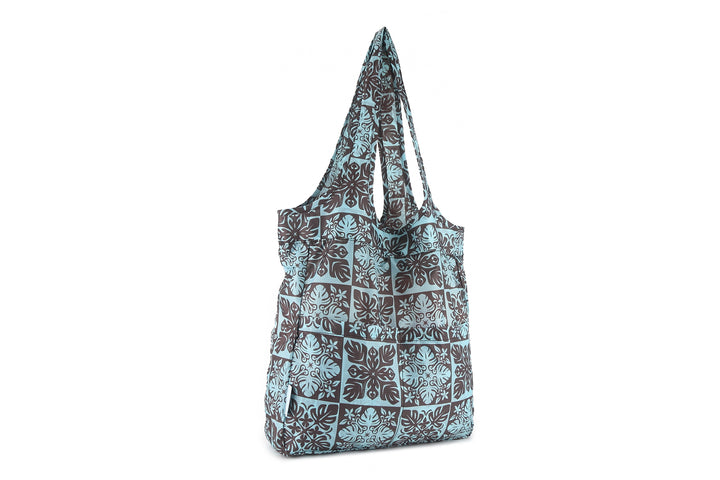 Foldable Bag Jacqueline Quilt Teal