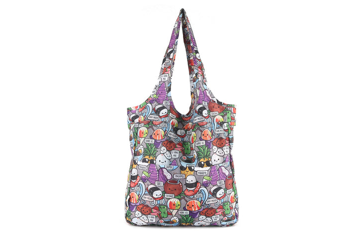 Foldable Bag Jacqueline Craving Hawaii Grey