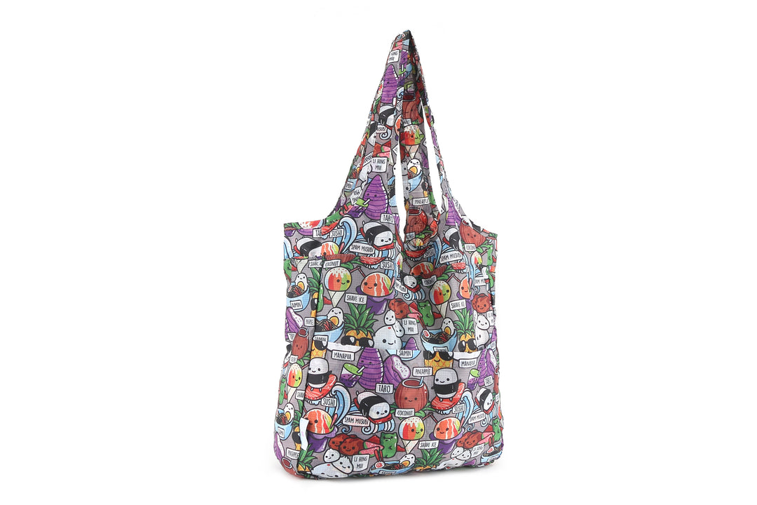 Foldable Bag Jacqueline Craving Hawaii Grey
